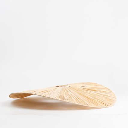 Brilagi - LED Prisadený luster CERIA BOHO 1xE27/40W/230V pr. 80 cm rafia/dub