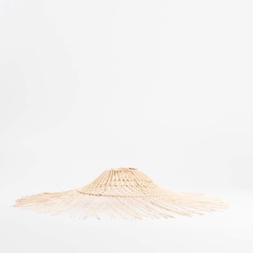 Brilagi - LED Prisadený luster CERIA BOHO 1xE27/40W/230V priemer 100 cm bambus/dub