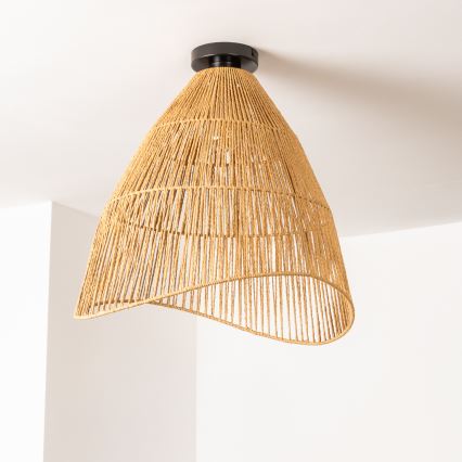 Brilagi - LED prisadený luster CERIA BOHO 1xE27/40W/230V priemer 70 cm hnedá