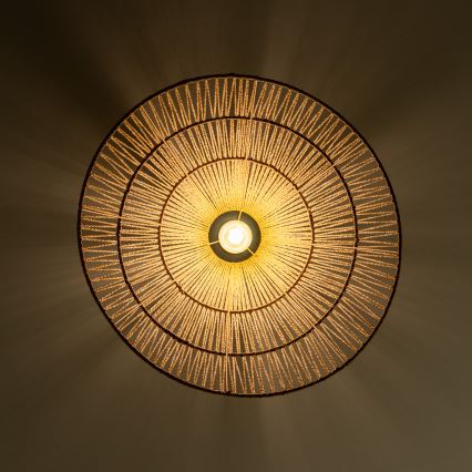 Brilagi - LED prisadený luster CERIA BOHO 1xE27/40W/230V priemer 70 cm hnedá
