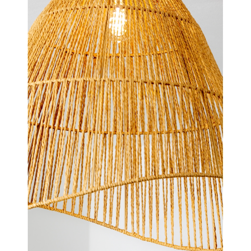 Brilagi - LED prisadený luster CERIA BOHO 1xE27/40W/230V priemer 70 cm hnedá