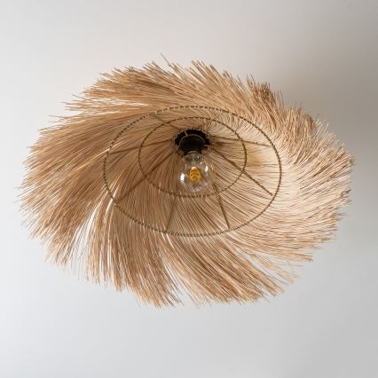 Brilagi - LED prisadený luster CERIA BOHO 1xE27/40W/230V priemer 70 cm ratanový