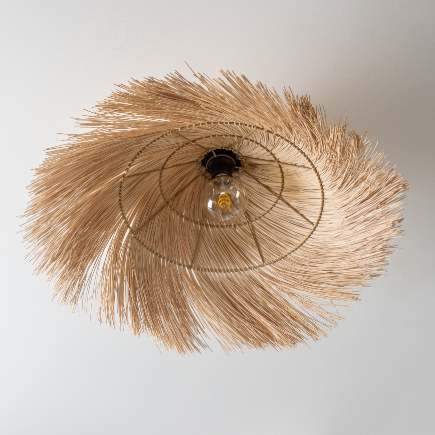 Brilagi - LED prisadený luster CERIA BOHO 1xE27/40W/230V priemer 70 cm ratanový