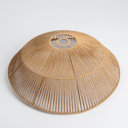 Brilagi - LED prisadený luster CERIA BOHO 1xE27/60W/230V pr. 50 cm čierna/hnedá