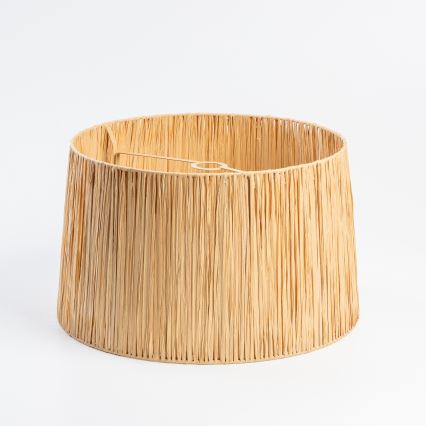 Brilagi - LED Prisadený luster CERIA BOHO 1xE27/60W/230V priemer 50 cm čierna/rafia