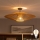 Brilagi - LED prisadený luster CERIA BOHO 1xE27/60W/230V priemer 70 cm čierna/hnedá