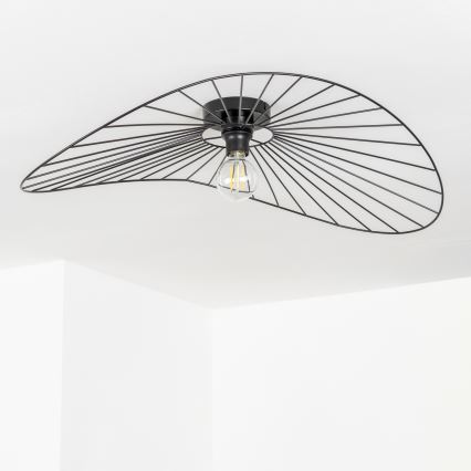 Brilagi - LED prisadený luster CERIA WIRE 1xE27/40W/230V 60x80 cm čierna