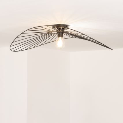 Brilagi - LED prisadený luster CERIA WIRE 1xE27/40W/230V 60x80 cm čierna