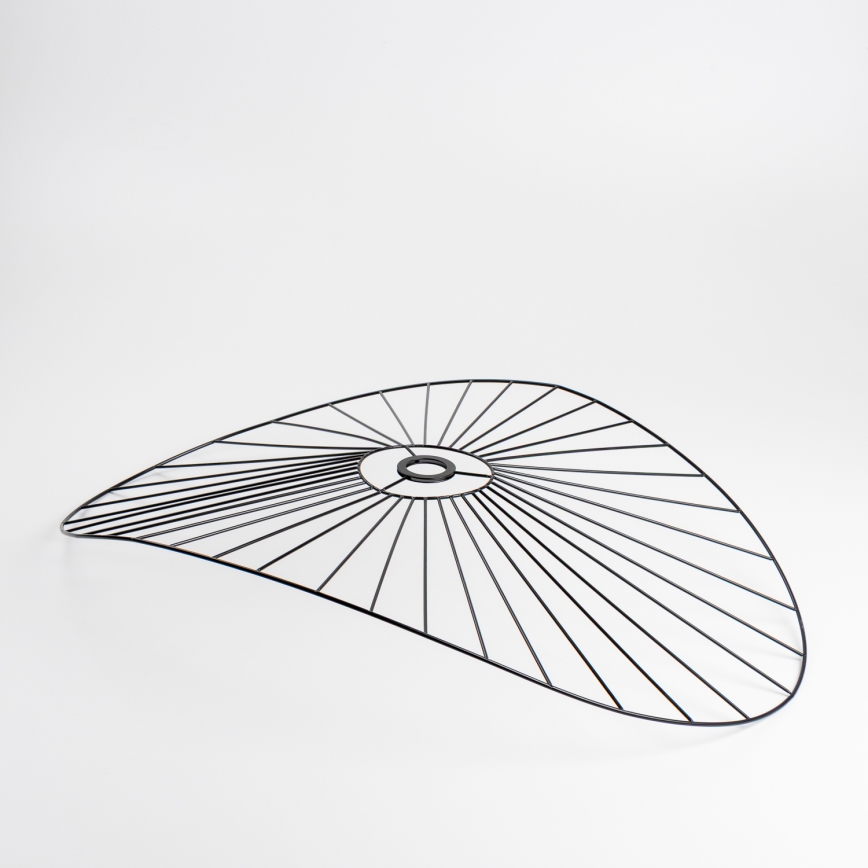 Brilagi - LED prisadený luster CERIA WIRE 1xE27/40W/230V 60x80 cm čierna