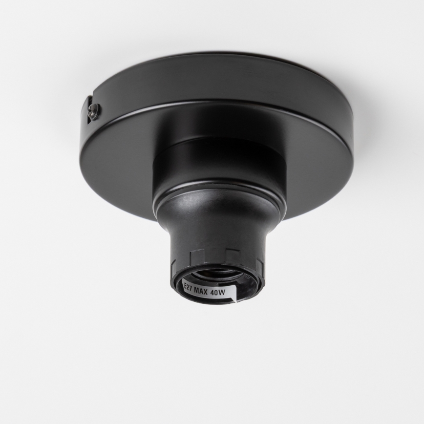 Brilagi - LED prisadený luster CERIA WIRE 1xE27/40W/230V 60x80 cm čierna