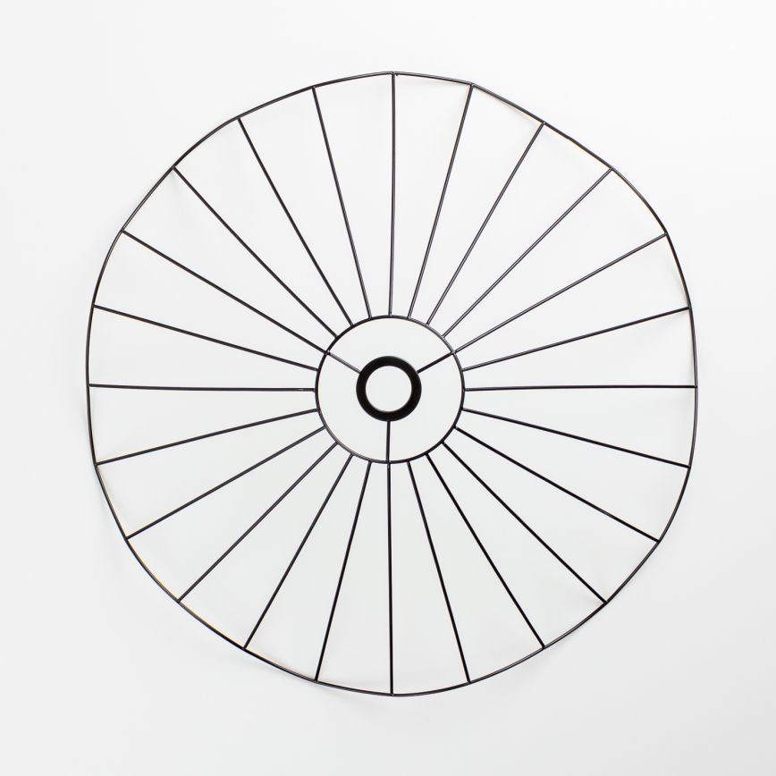 Brilagi - LED prisadený luster CERIA WIRE 1xE27/40W/230V pr. 60 cm čierny