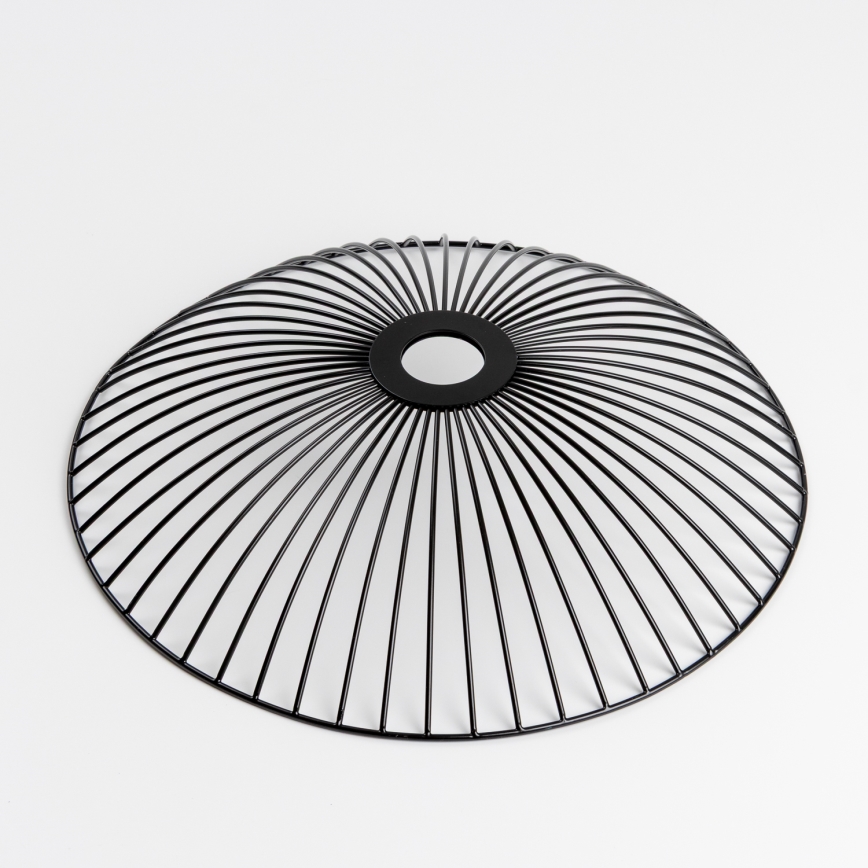 Brilagi - LED prisadený luster CERIA WIRE 1xE27/40W/230V priemer 38 cm čierna/dub