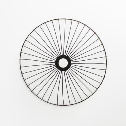 Brilagi - LED prisadený luster CERIA WIRE 1xE27/40W/230V priemer 45 cm čierny