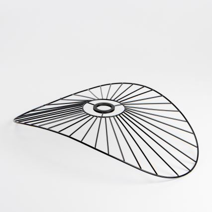 Brilagi - LED Prisadený luster CERIA WIRE 1xE27/60W/230V 40x56 cm čierna