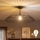Brilagi - LED prisadený luster CERIA WIRE 1xE27/60W/230V pr. 60 cm čierny