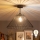 Brilagi - LED prisadený luster CERIA WIRE 1xE27/60W/230V, priemer 45 cm, čierny