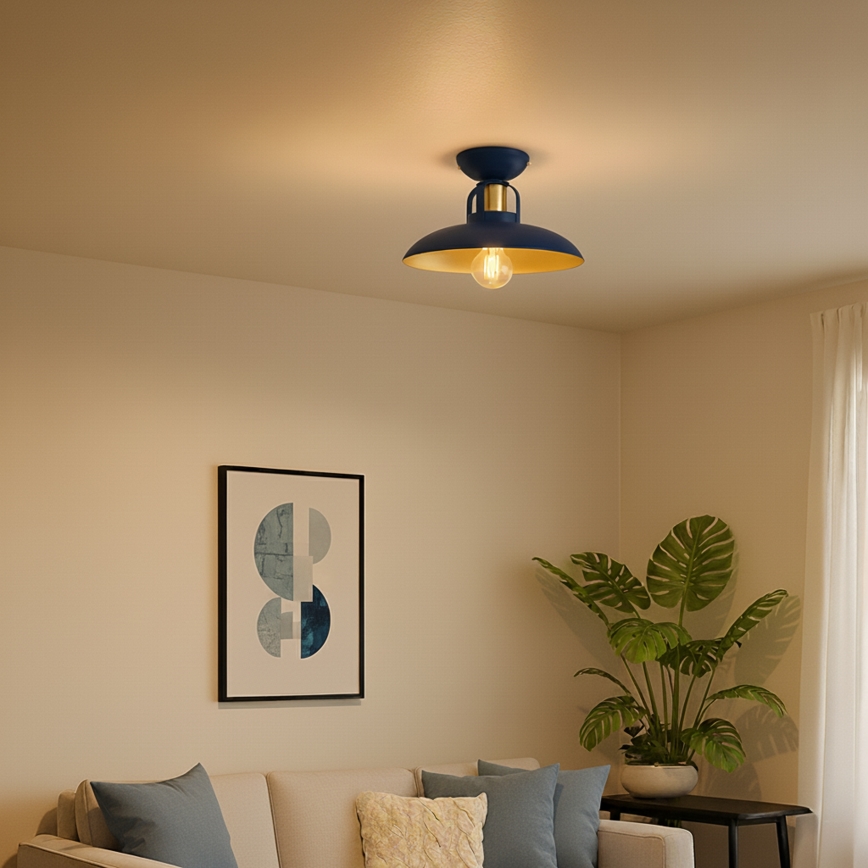 Brilagi - LED Prisadený luster FLAMENGO 1xE27/60W/230V modrá