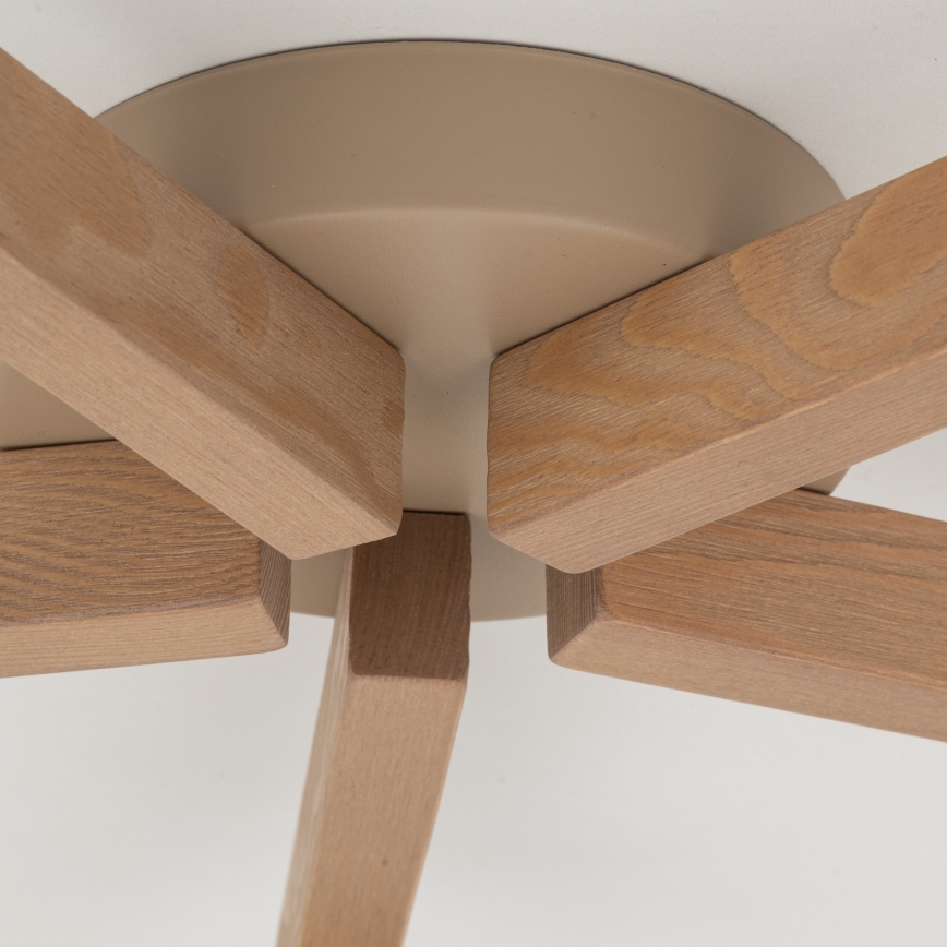BRILAGI - LED Prisadený luster LATTE SABIA 5xE27/15W/230V borovica/biela