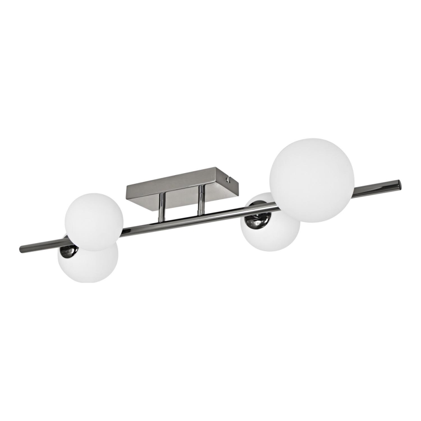 Brilagi - LED Prisadený luster MILLA 4xG9/3W/230V lesklý chróm/biela