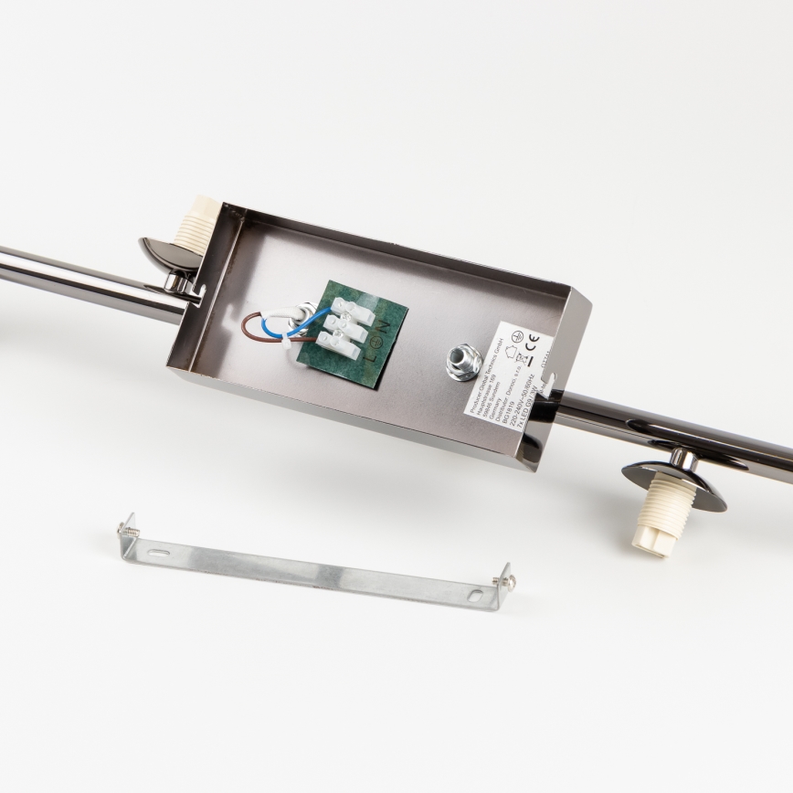 Brilagi - LED Prisadený luster MILLA 4xG9/3W/230V lesklý chróm/dymová