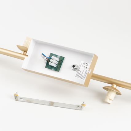 Brilagi - LED Prisadený luster MILLA 7xG9/3W/230V zlatá/dymová