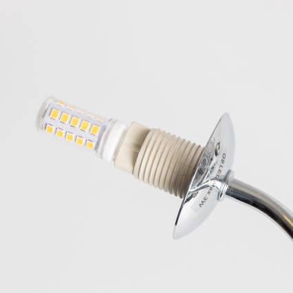 Brilagi - LED Prisadený luster MISTEL 15xG9/3W/230V lesklý chróm/dymová