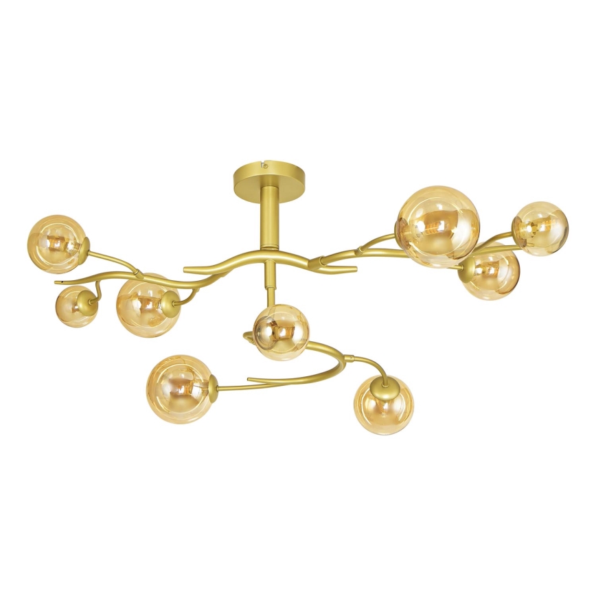 Brilagi - LED Prisadený luster MISTEL 9xG9/3W/230V zlatá