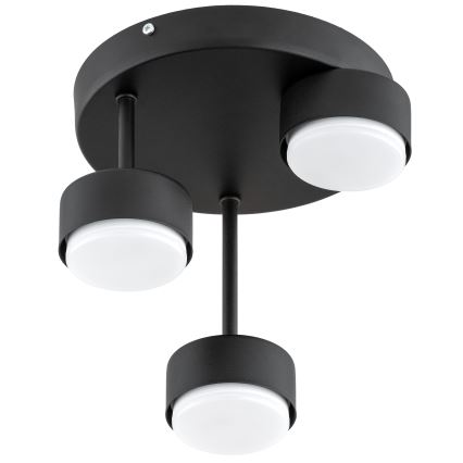 Brilagi - LED prisadený luster MONO 3xGX53/30W/230V čierny