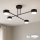 Brilagi - LED prisadený luster MONO 4xGX53/12W/230V čierny