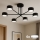 Brilagi - LED prisadený luster MONO 6xGX53/12W/230V čierny