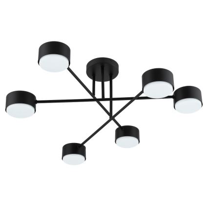 Brilagi - LED prisadený luster MONO 6xGX53/12W/230V čierny