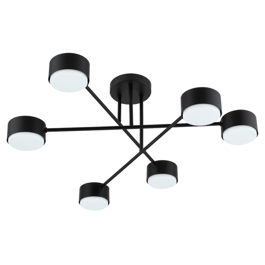 Brilagi - LED prisadený luster MONO 6xGX53/12W/230V čierny