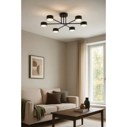 Brilagi - LED prisadený luster MONO 6xGX53/12W/230V čierny