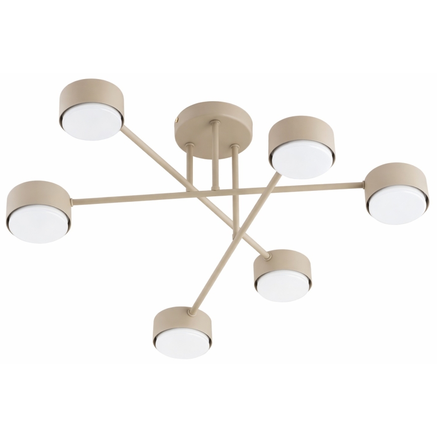 Brilagi - LED prisadený luster MONO 6xGX53/30W/230V béžový