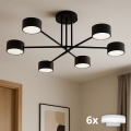 Brilagi - LED prisadený luster MONO 6xGX53/30W/230V čierny