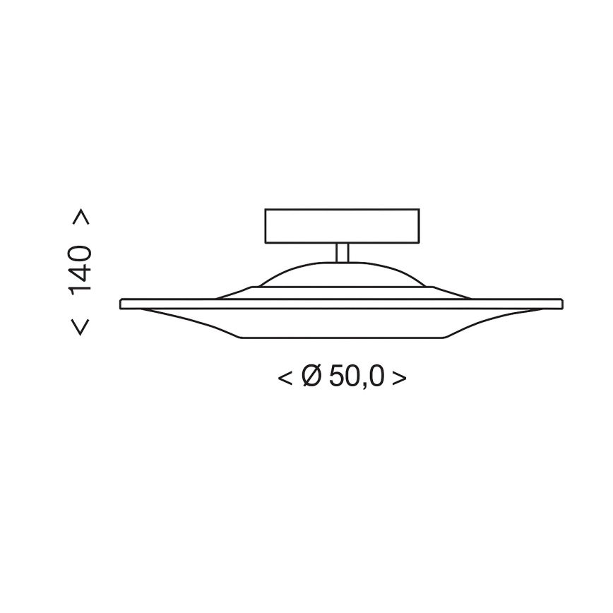 Brilagi - LED Prisadený luster VERANO LED/15W/230V