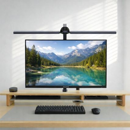 Brilagi - LED RGB stmievateľná dotyková stolná lampa s klipom VARIO LED/18W/230V 3000-6500K CRI 96