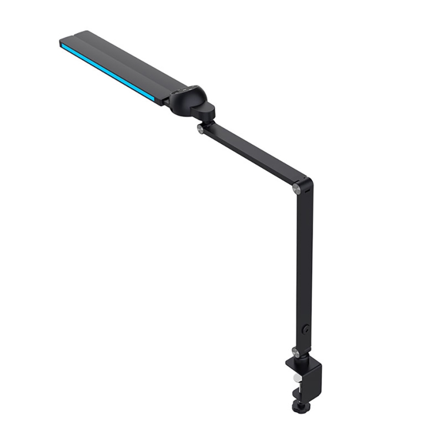 BRILAGI - LED RGBTW stmievateľná dotyková stolná lampa s klipom VARIO LED/18W/230V 3000-6500K CRI 96 čierna