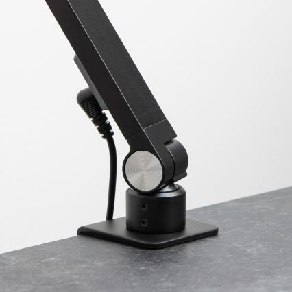 BRILAGI - LED RGBTW stmievateľná dotyková stolná lampa s klipom VARIO LED/18W/230V 3000-6500K CRI 96 čierna