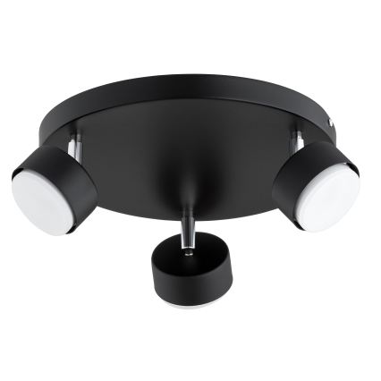 BRILAGI - LED RGB+CCT Stlmiteľné bodové svietidlo MONO 3xGX53/14W/230V 2700-6500K Wi-Fi Tuya čierna