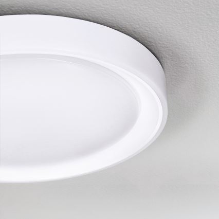 Brilagi - LED RGB Stmievateľné stropné svietidlo FLOCO LED/30W/230V 3000-6500K Wi-Fi Tuya + LED/6W + diaľkové ovládanie