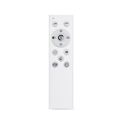 Brilagi - LED RGB Stmievateľné stropné svietidlo FLOCO LED/30W/230V 3000-6500K Wi-Fi Tuya + LED/6W + diaľkové ovládanie
