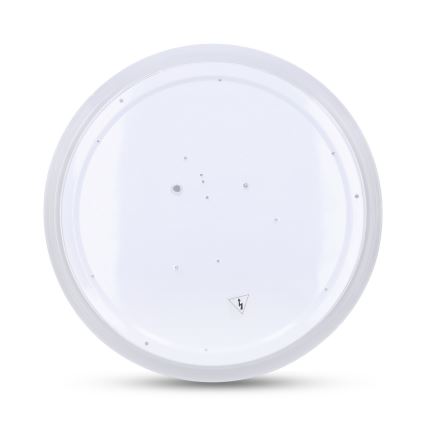 Brilagi - LED RGB Stmievateľné stropné svietidlo FLOCO LED/30W/230V 3000-6500K Wi-Fi Tuya + LED/6W + diaľkové ovládanie