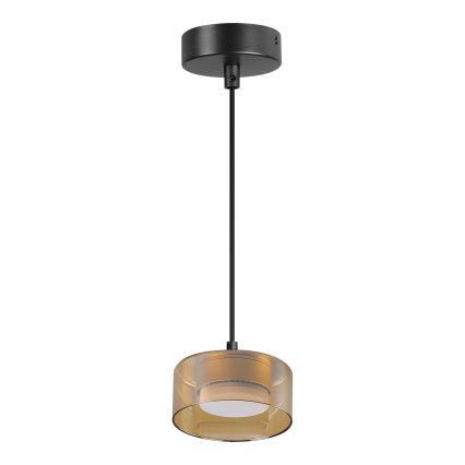 BRILAGI - LED RGB+CCT Stmievateľný závesný luster na lankách AURA LUX 1xGX53/14W/230V 2700-6500K Wi-Fi Tuya čierna/zlatá