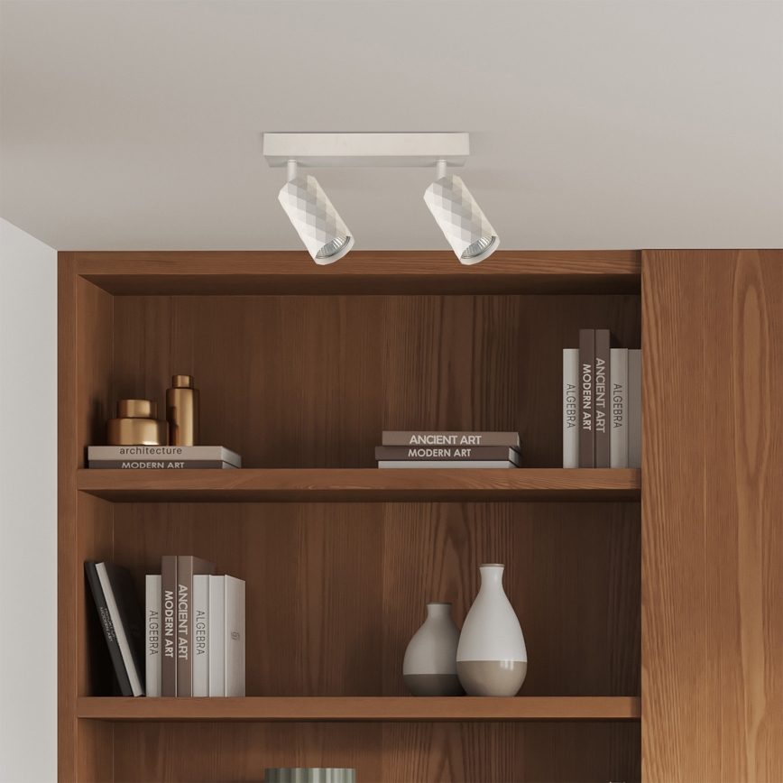 Brilagi - LED RGBW stmievateľné bodové svietidlo SELE DIAMANT 2xGU10/6W/230V 3000K biela + diaľkové ovládanie