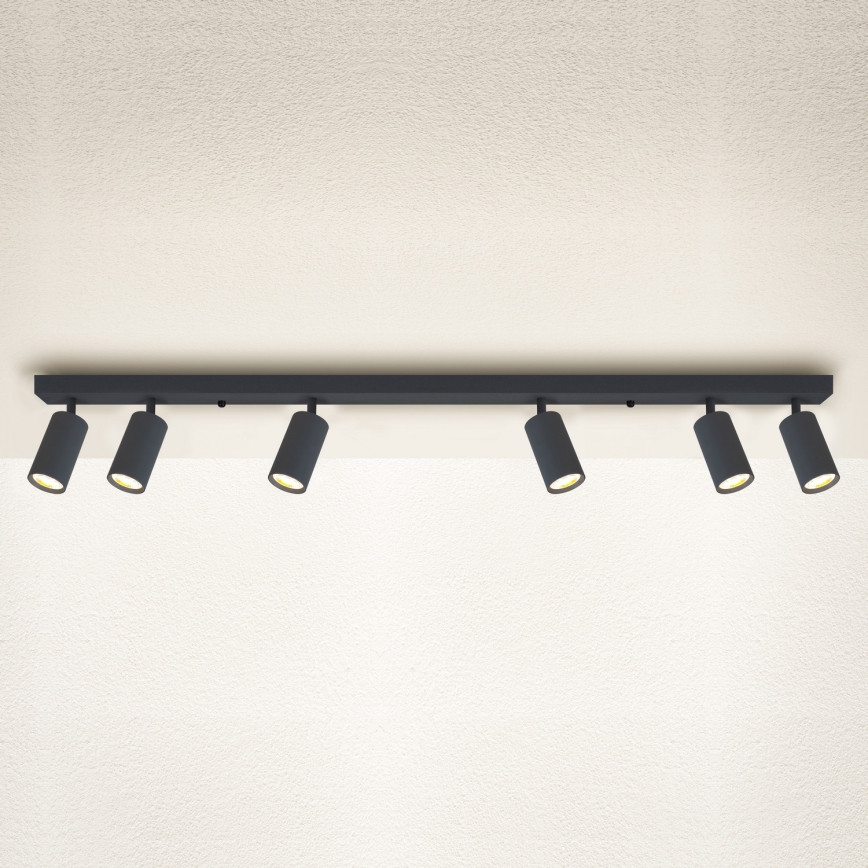 Brilagi - LED RGBW stmievané bodové svietidlo SELE 6xGU10/6,5W/230V 2700-6500K antracit