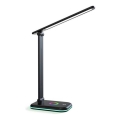 Brilagi - LED RGBW stmievateľná stolná lampa MODO LED/7W/5V 3000/4000/6500K čierna