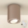 Brilagi - LED RGBW Stmievateľné bodové svietidlo MIA 1xGU10/4,8W/230V 3000K 100x80 mm béžová + diaľkové ovládanie