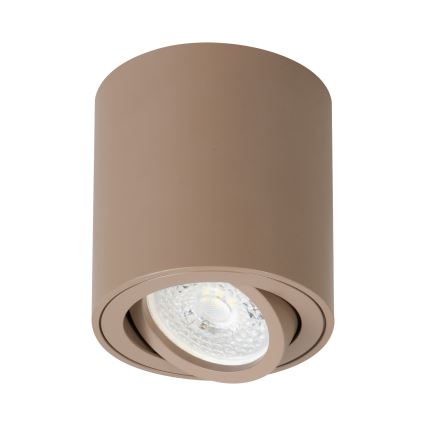 Brilagi - LED RGBW Stmievateľné bodové svietidlo MIA 1xGU10/4,8W/230V 3000K 84x80 mm béžová + diaľkové ovládanie