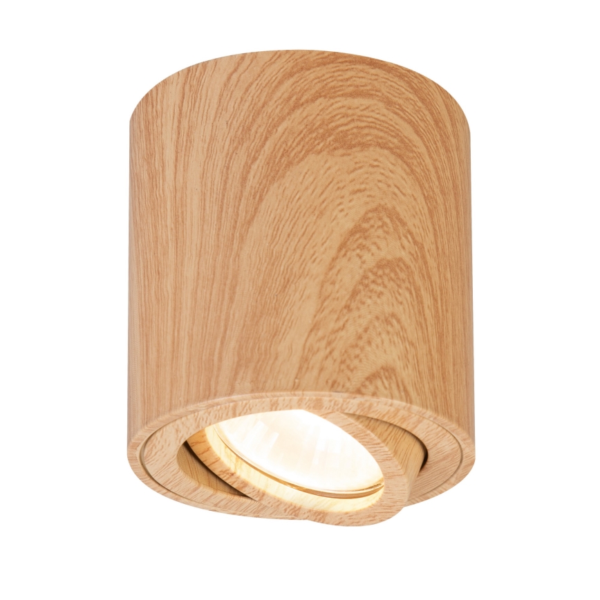 Brilagi - LED RGBW stmievateľné bodové svietidlo MIA 1xGU10/4,8W/230V 3000K 84x80 mm hnedá + diaľkové ovládanie